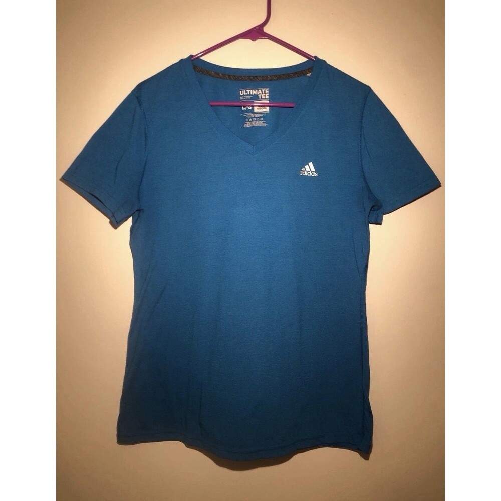 Adidas Ultimate Tee Blue T-Shirt - Size L